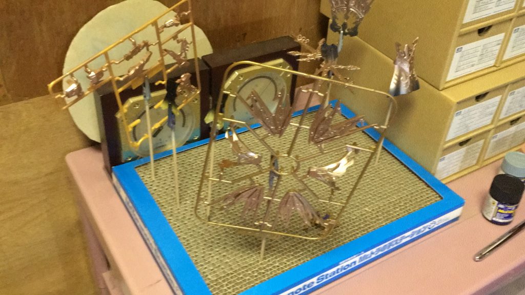 ランナーのまま吹き付け。