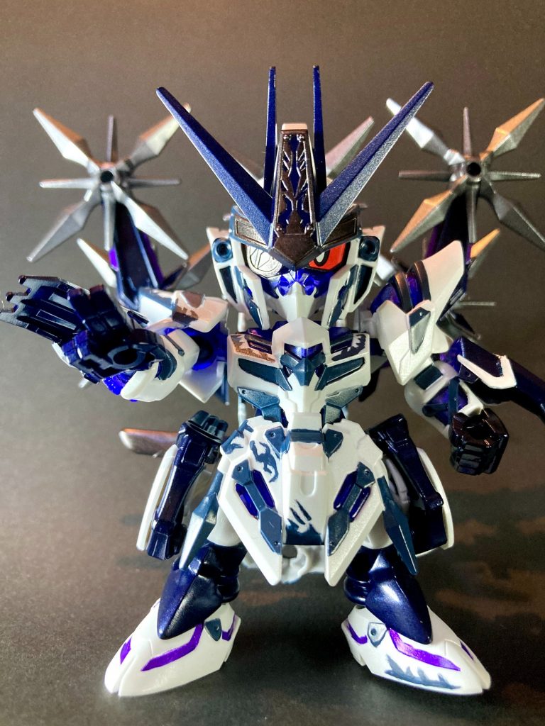 【SDWヒーローズ】才蔵ガンダムデルタカイ–4枚目/制作者：ひとらたん