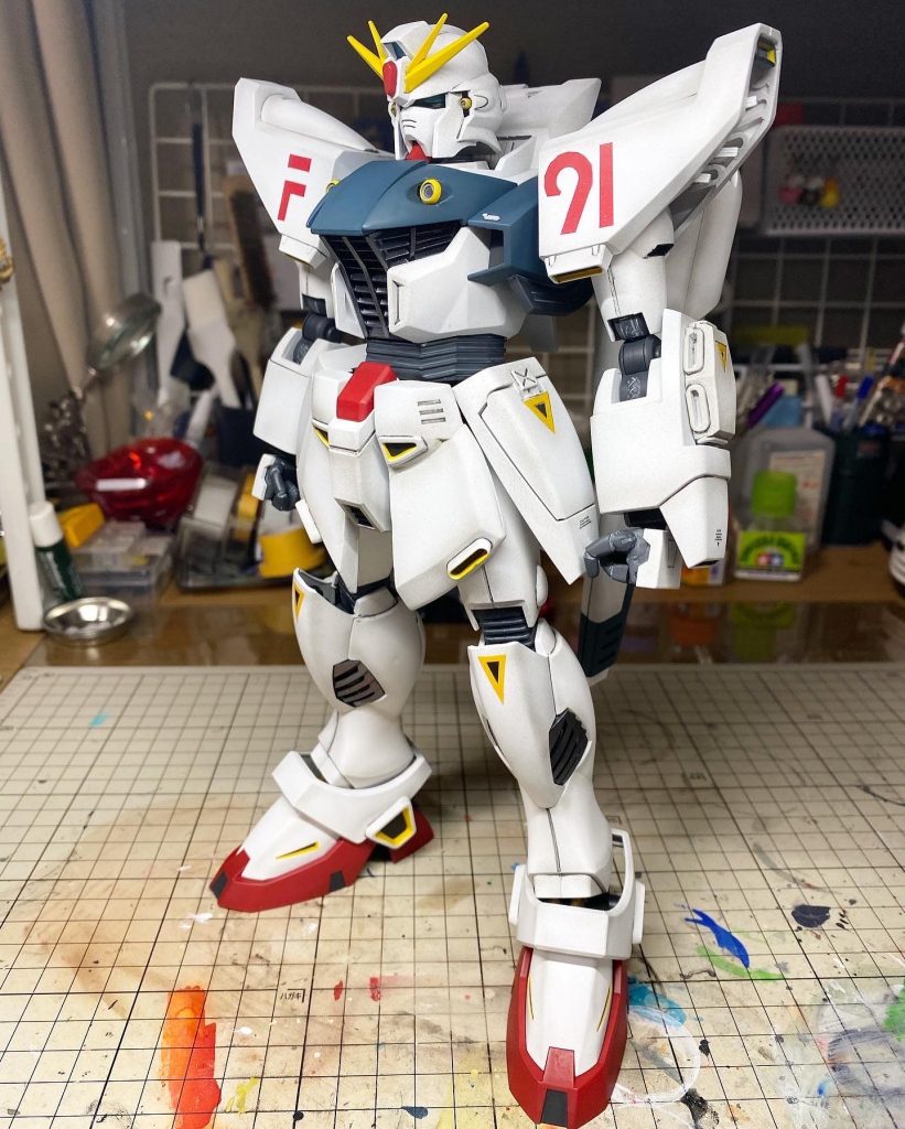 1/60 ガンダムF91–2枚目/制作者：ますす
