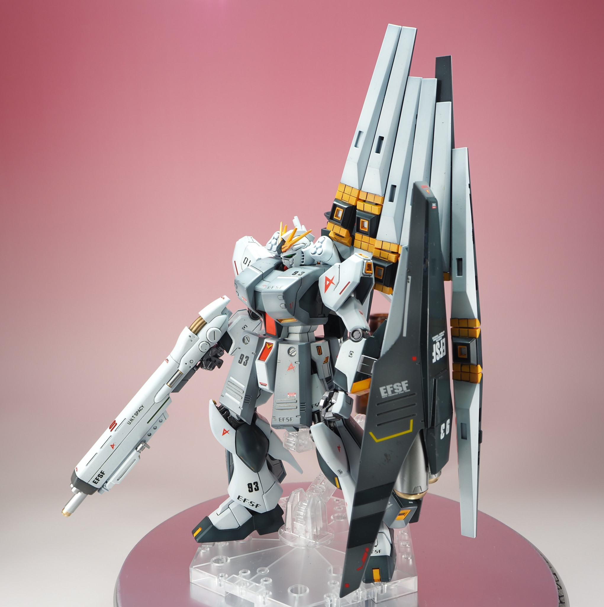 HG νガンダム H.W.S 塗装済み完成品 - プラモデル