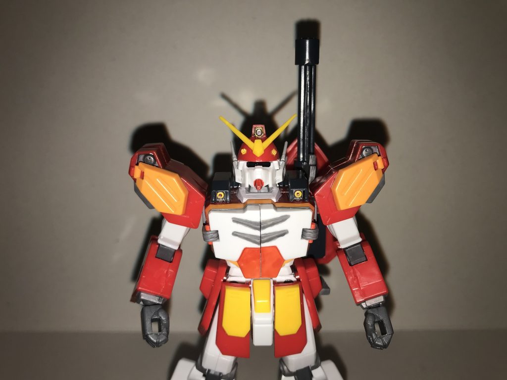 性能核エンジン本機の動力源。推進力の高さもあって、単独飛行を可能としている。防御力・耐久性装甲にはルナチタニウム合金が採用されており、ビーム・実体弾への高い防御力を持つ。機動力・スピード機動力に特化していないものの、運動性はそれなりに高い。