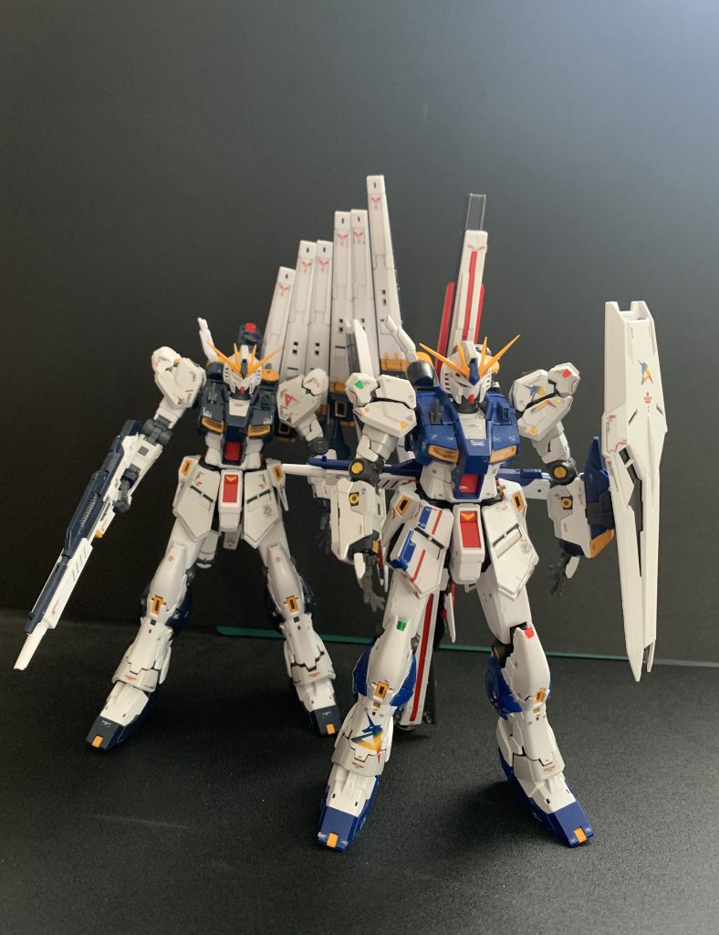 RGνガンダムと一緒に。
