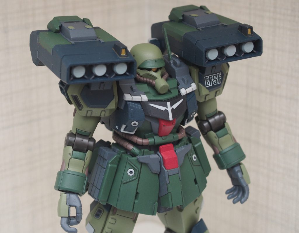 一部リペイント前ですが…腰回りや脚部が個人的にお気に入り以下塗装前と途中経過