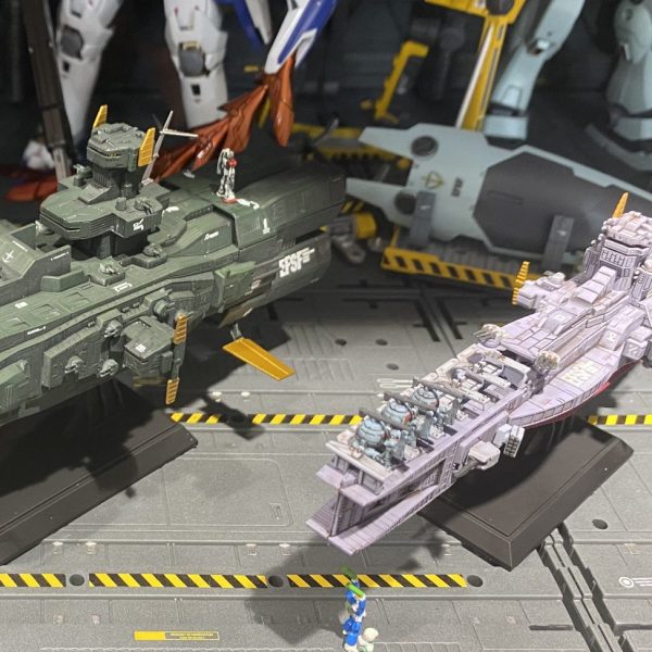 サラミス級巡洋艦&マゼラン級戦艦