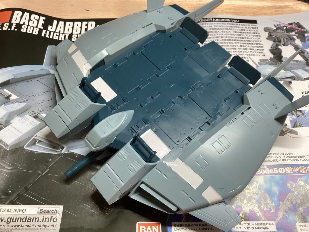 スミ入れとトップコート前