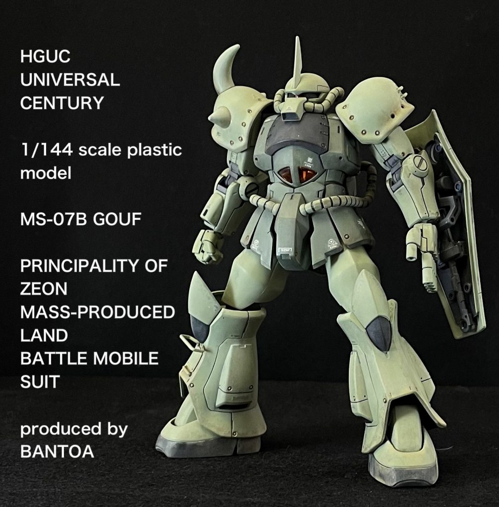 グフもやっちゃいました！