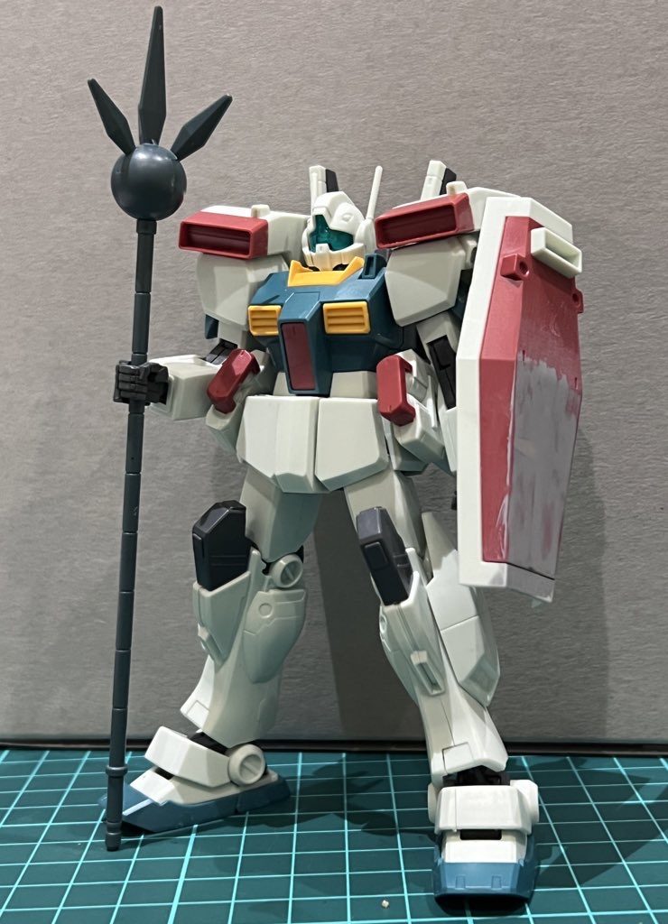 パテでシールド加工