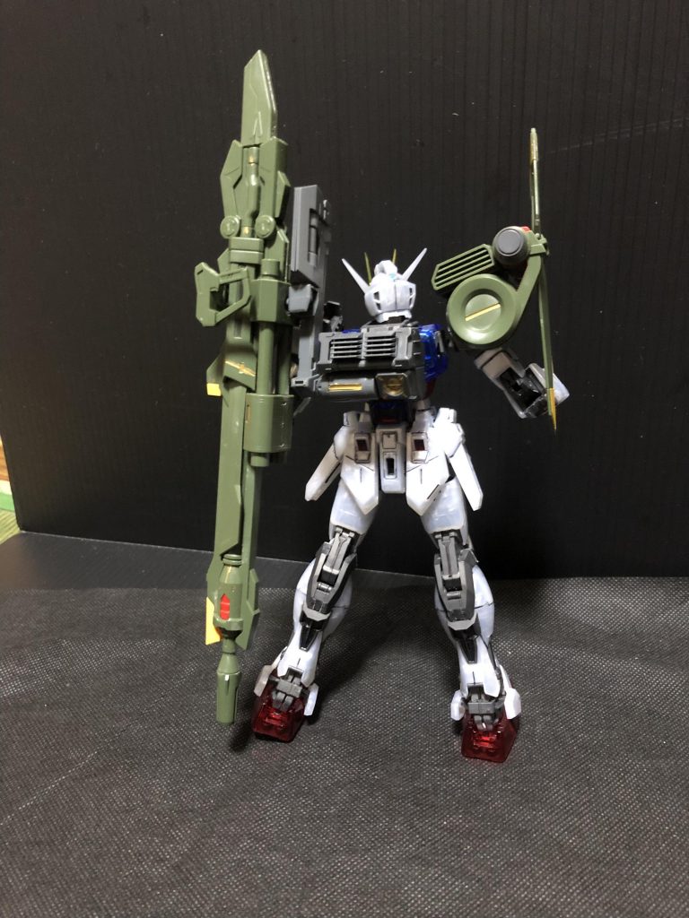 ランチャーストライクガンダム クリア–3枚目/制作者：アッキー