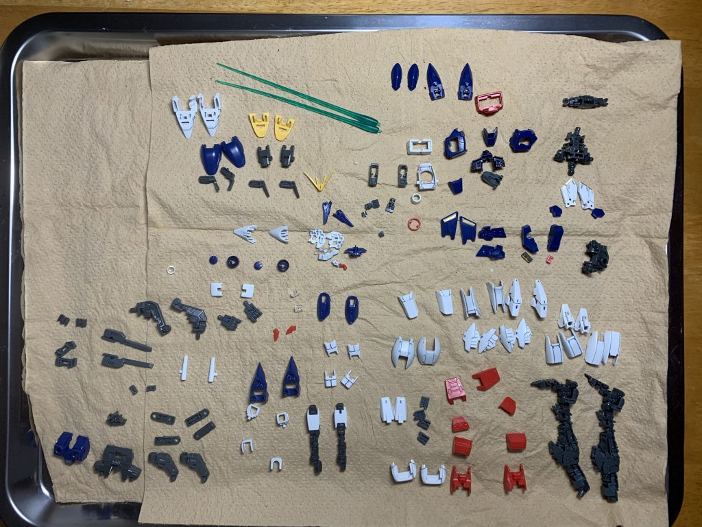 洗浄後部品確認　その1