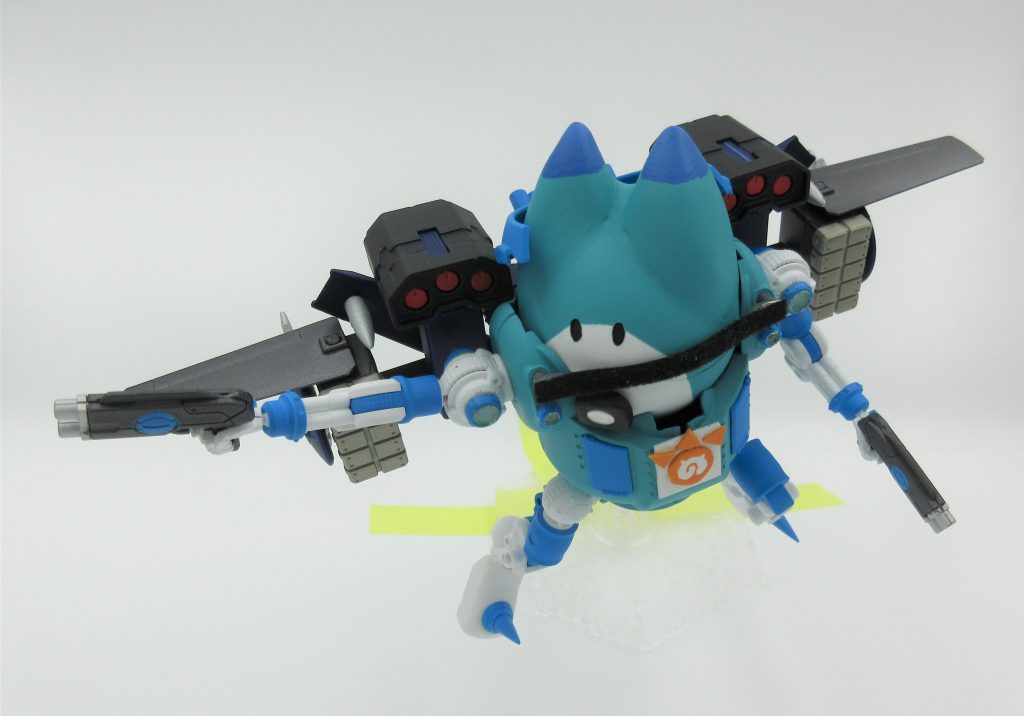 『モビルハロ』をベースに、アニメ『けものフレンズ』の登場キャラクターである『ラッキービースト』をイメージして作成しました。