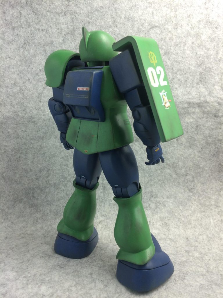 旧キット　旧ザク–3枚目/制作者：朝会