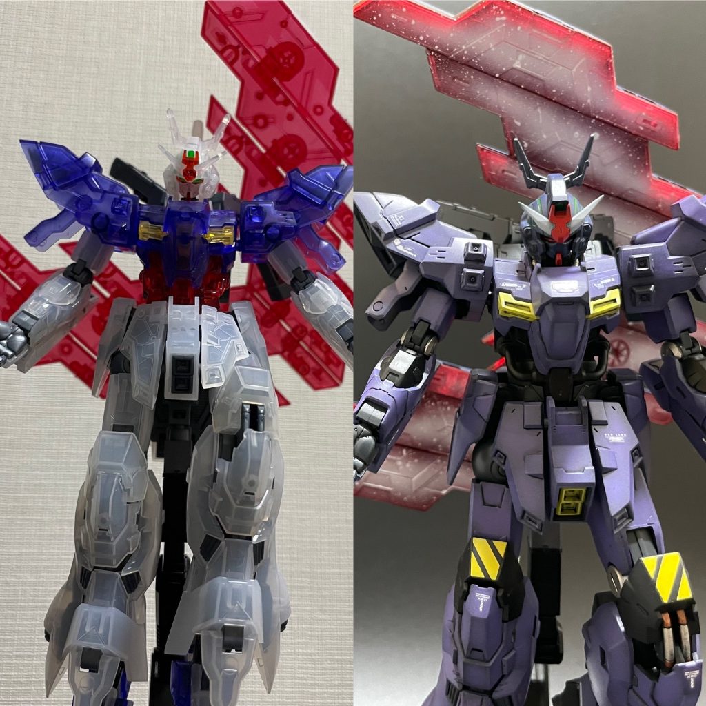 ベースキットとのカラーリング比較。