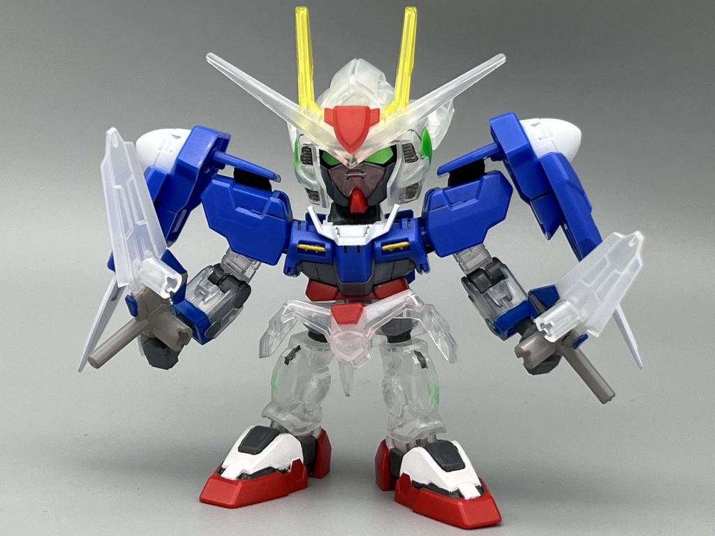 色の足りない所を部分塗装して‥