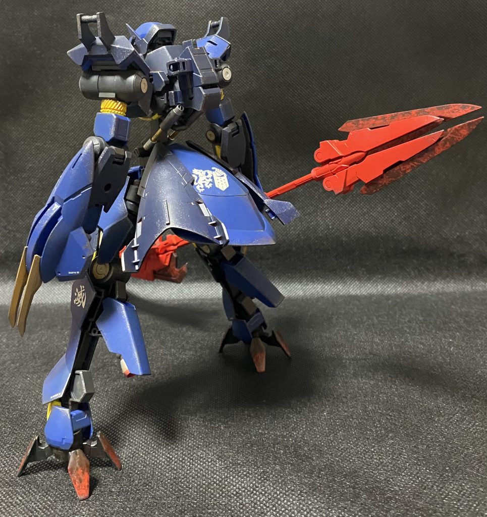 腹部シリンダーは自作。