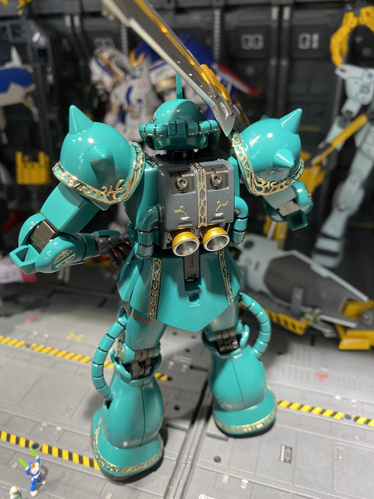 ドズル・ザビ専用ザクII–5枚目/制作者：Tencho