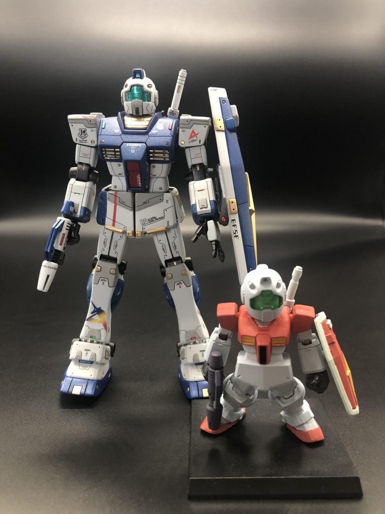 最後は恒例のコンバージとのツーショット📷ポリキャップに塗装するのが初めてで、塗装が剥げるなど他にもたくさんのアクシデントがありましたが、無事に完成して良かったです♪最後まで見て頂いて有難うございます🙇♂️あと、前作のメッサーⅢが5周年コンで一次予選通過作品に選ばれました‼️いいねをして頂いた皆さん、本当にありがとうございました🙇♂️