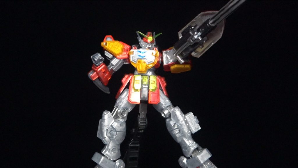 HGガンダムヘビーアームズ(クリアカラー)–4枚目/制作者：セリカ3