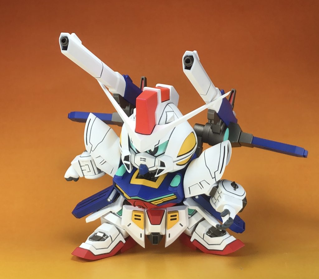 キャノンを目立たせたかったので手持ち装備は無しにしました。