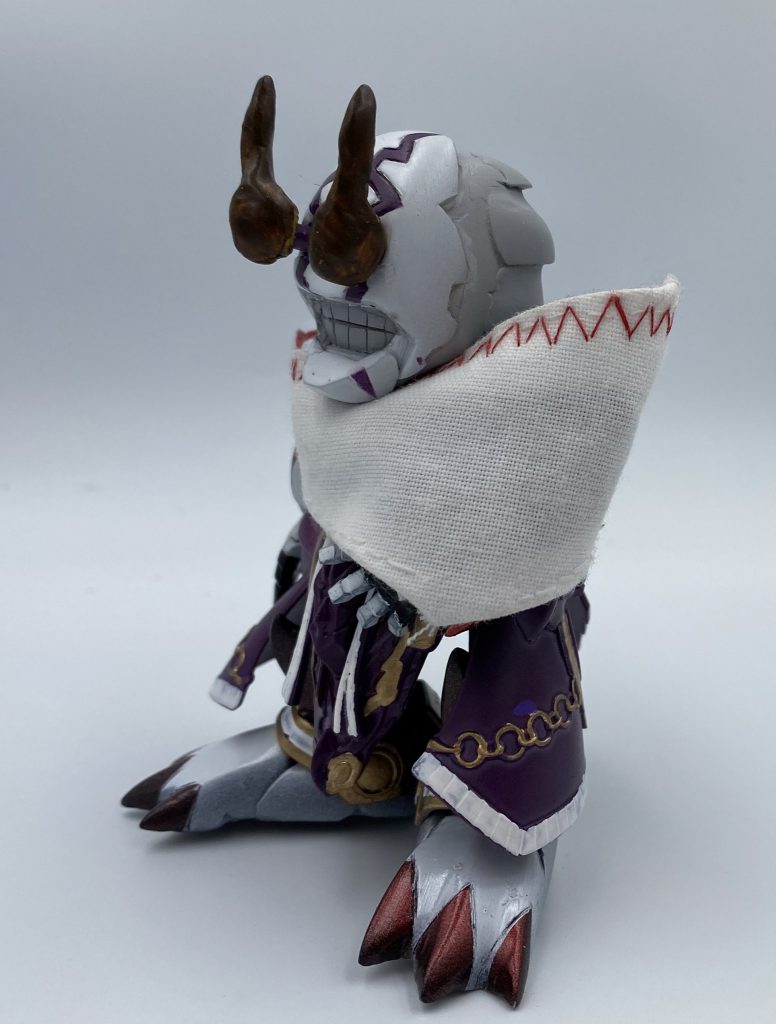 平常時。布はseriaで買って手縫いしました。