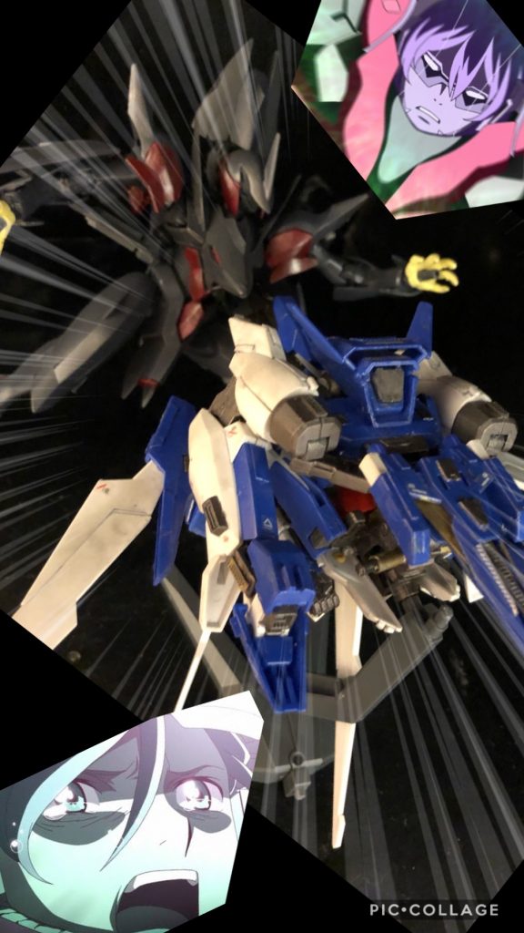 ウルフ「オイ!生きてるか!?返事をしろ!アセム!」アセム「あれ?大きな星が点いたり消えたりしている…。あはははは…大きい!彗星かなぁ?いや、違う、違うな。彗星はもっとバァーって動くもんな!」ウルフ「あーあ。」アセム「暑苦しいな、ここ。ふぅ。出られないのかな?おーい、出してくださいよ、ねぇ!」ウルフ「あーあ、またこのネタかよ!何度目だっつーの。おい艦長!聞こえるか!?ああ、そうだ。アセムが。やらかしやがった。コレだからZ系可変ってヤツはよお...!」ウルフ「連れて帰るぜ、アセム、行くぞー。」アセム「ねえ、出してくださいよー。」ウルフ「艦に帰ったら出してやるぜ。やれやれ...。」ーアセム編、前編完。後編へ続く