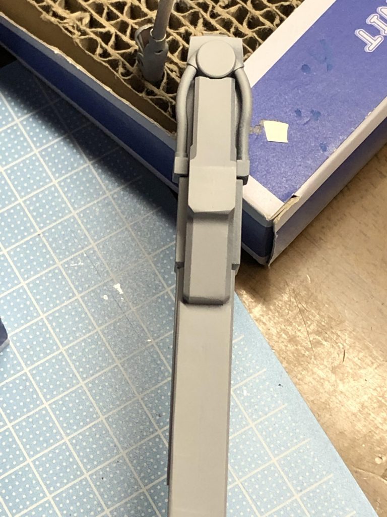 ビームバズーカの合わせ目処理大変でした💦でも達成感めっちゃある