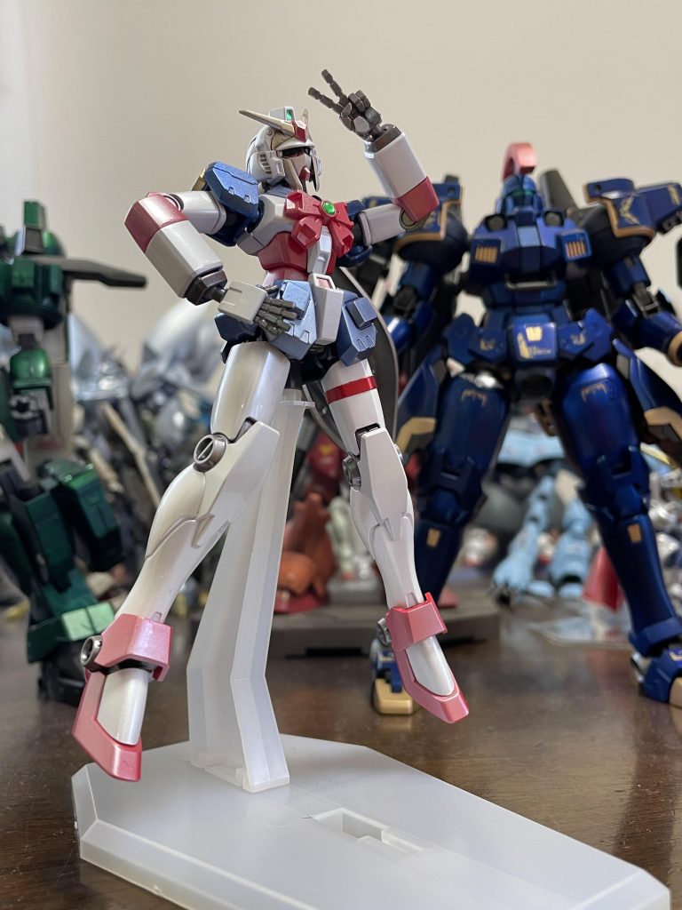 基本塗装後ムーンストーンパールでコートしましたが白っぽくなっちゃいました😅キラキラ綺麗なのでこれはこれでよかったかなと😉