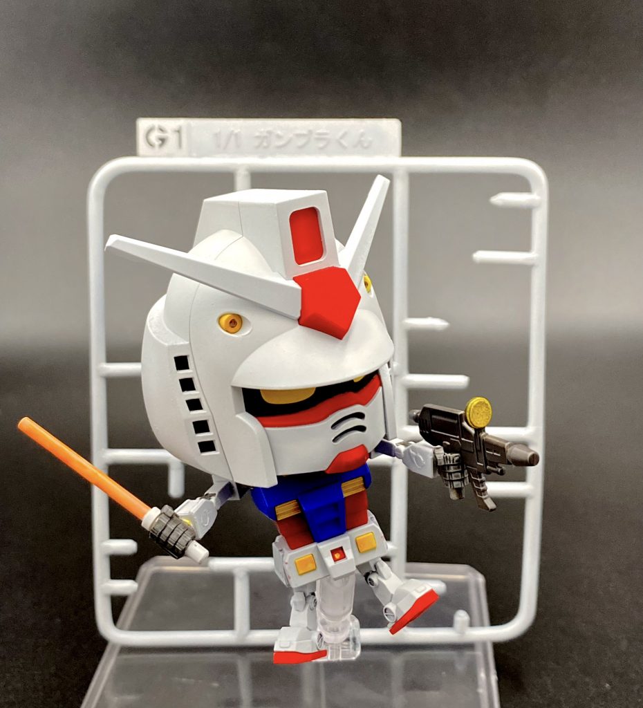 可愛いながらもポーズ次第ではしっかりカッコ良く、最新フォーマットの作りやすさも取り込まれた良いキットでした！