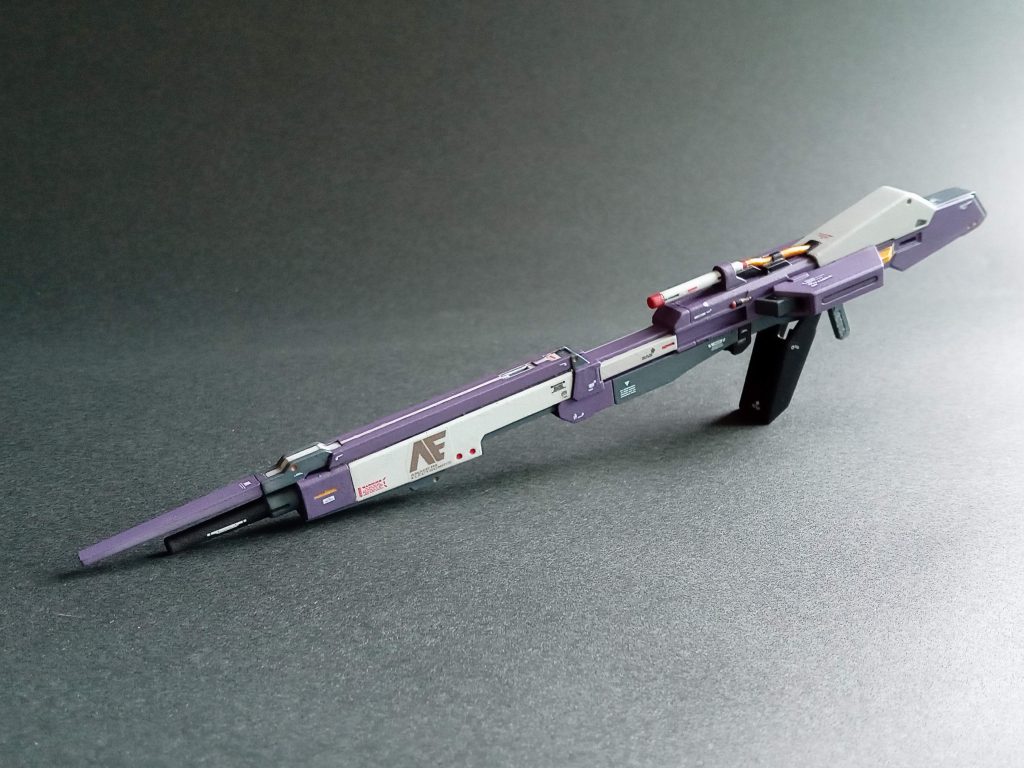 ハイパーメガランチャーの配色もストライクゼータっぽい感じにできたかなーと。