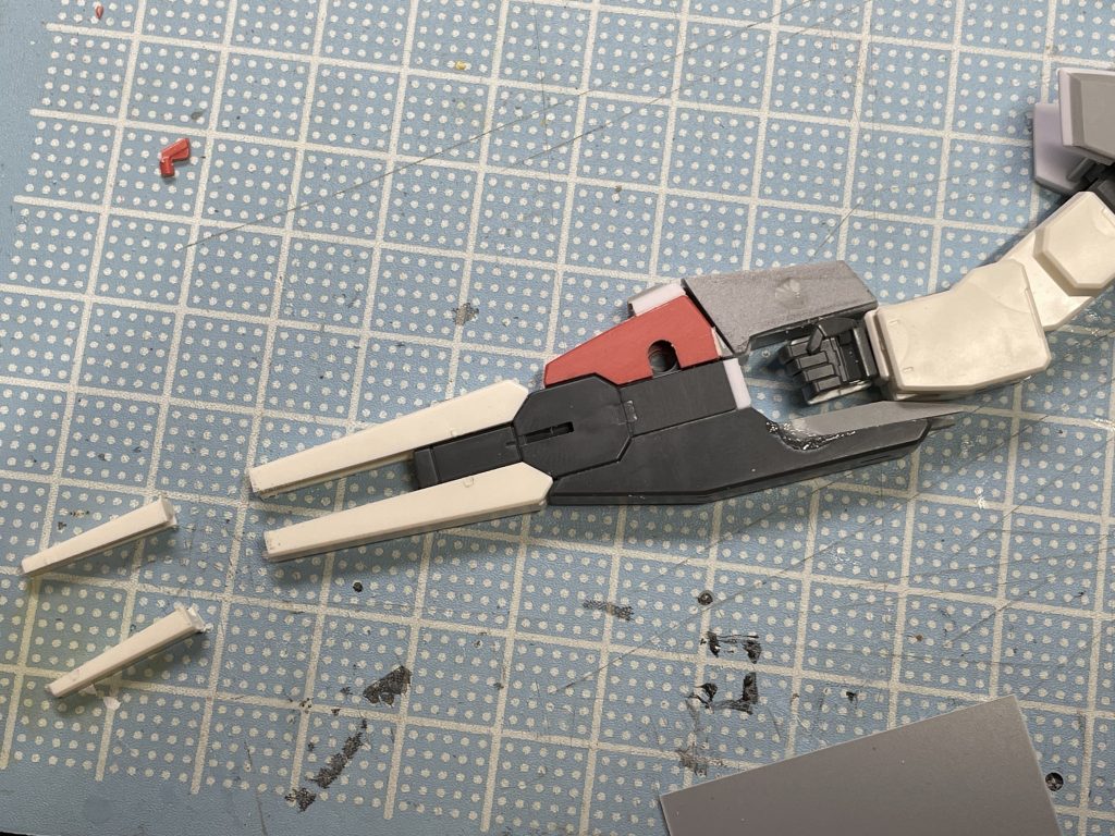 ライフルはクランシェベースに色々と