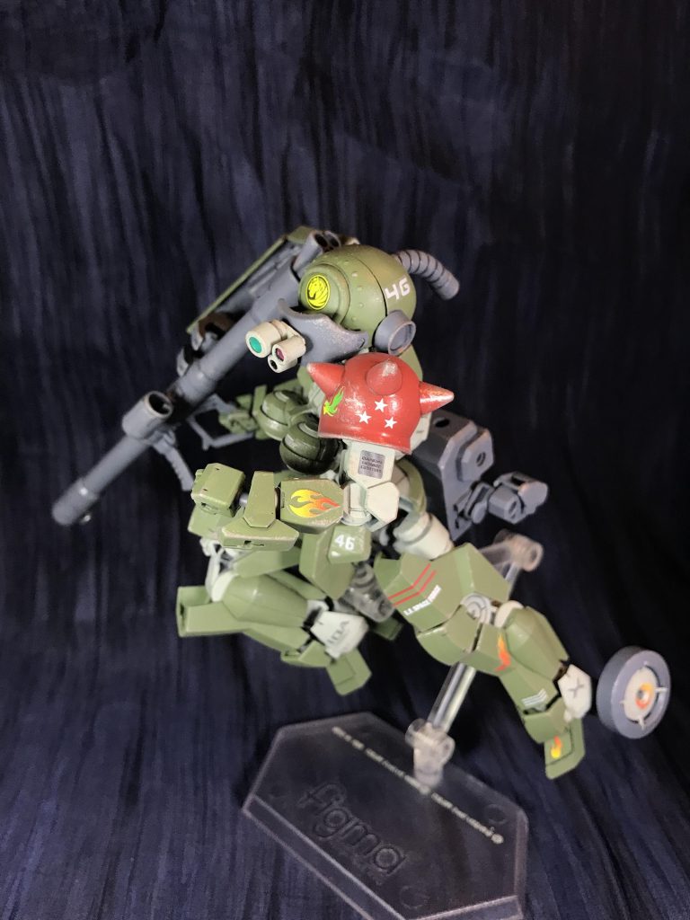 ネイルが趣味のヤンキー姐さんが弟の素組みプラモを「何これ?キュレベイ?塗ってやっからキュレベイ!」と取り上げて塗装練習していた所、弟がガンプラバトルをやっている事を知り「いや、あたしのが強えーし」と参加。多くのモデラーの塗りテクに心躍らせリスペクトし、塗りが甘いビルダーにはお節介を焼くなど、最近のGBNでは「オタクに優しいヤンキー姐さんは実在する。」と噂の人物となっているようだ。因みに弟の部屋にあるアニメ漫画は大体見てて、主にジャンプ系を好む。