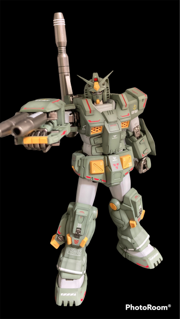 MGフルアーマーガンダム–4枚目/制作者：初音ザク