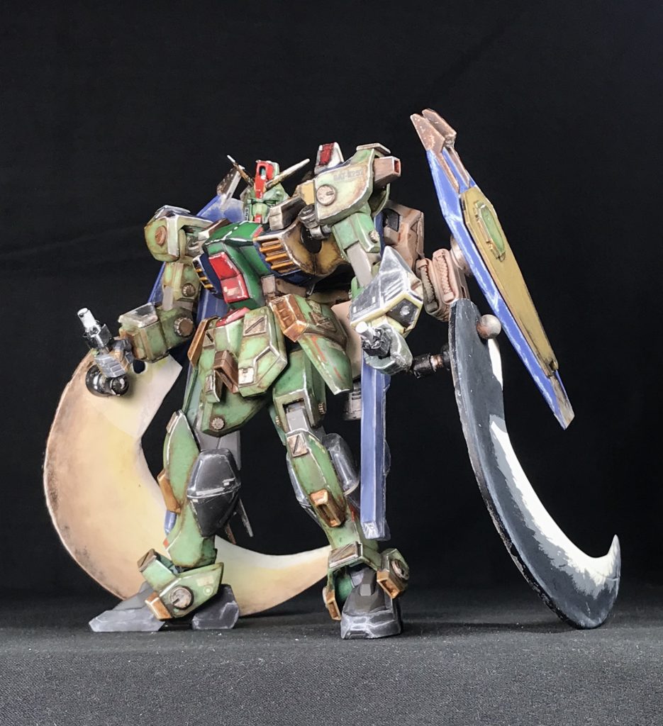 リニューアルとはいえスタイルは旧hgceなので脚が少し短めに感じますね。好きですけど。次回は『雷神』をUPします。