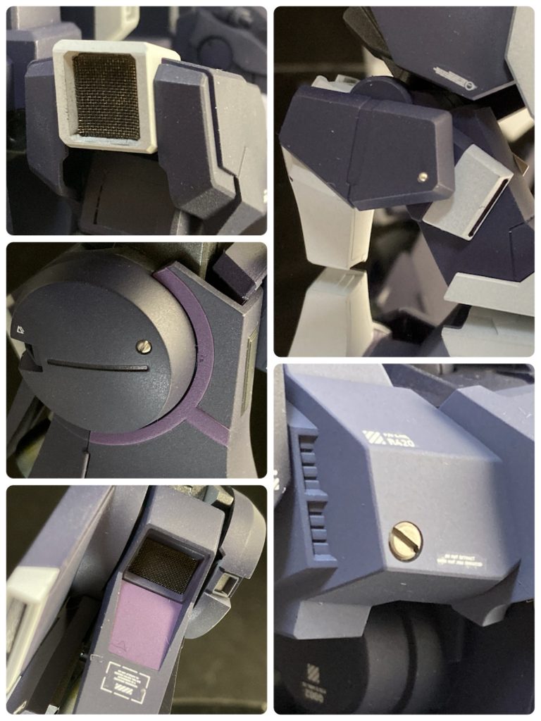 メタルボール、メタルマイナスモールド、金属メッシュでディテールアップ。