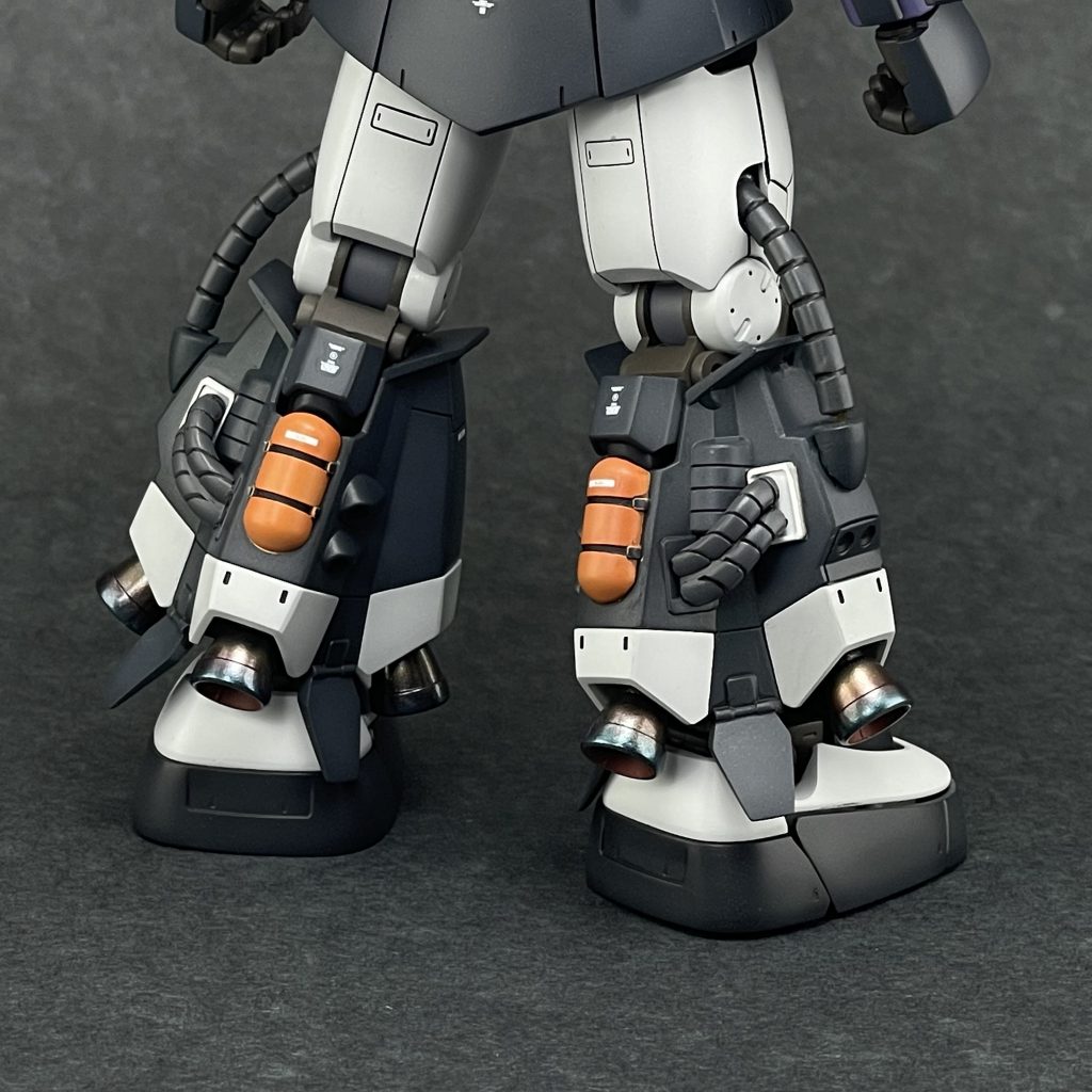 バーニアは自分好みのチタン焼け風グラデーション塗装。