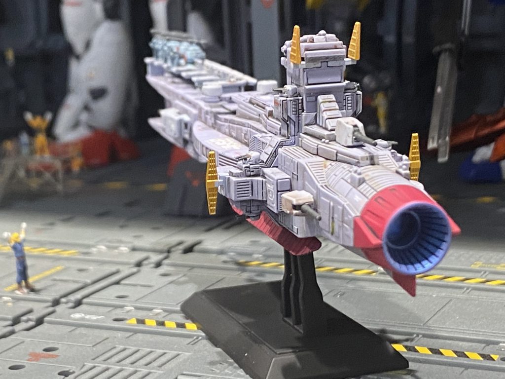 サラミス級巡洋艦&マゼラン級戦艦–3枚目/制作者：Tencho