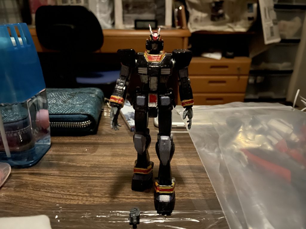 RX78s-r2   ビルドBLACK–4枚目/制作者：ガンプラ初級者