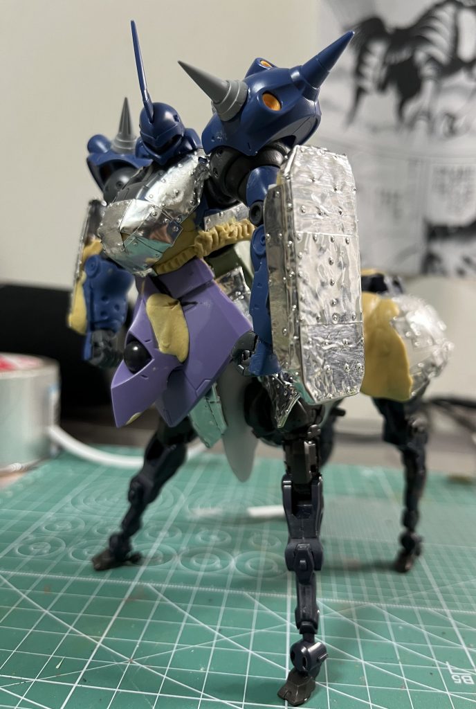 今回の模型は大体1週間位の製作期間になります。