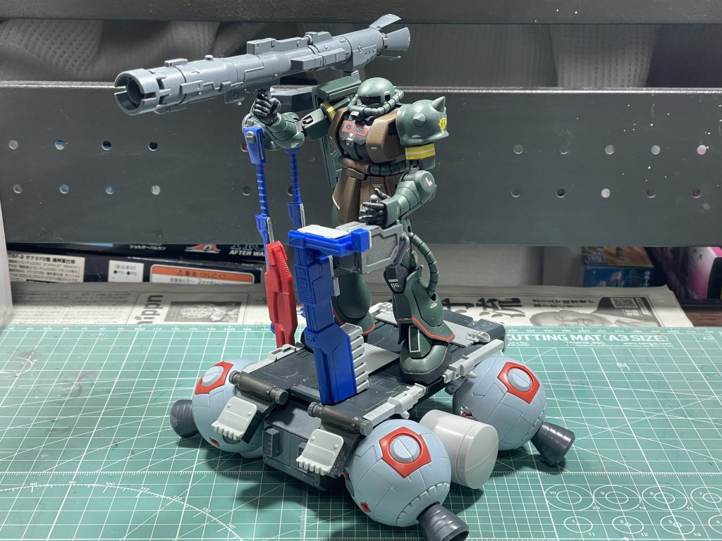 乗るイメージ。