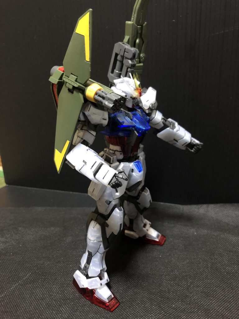 ランチャーストライクガンダム クリア–4枚目/制作者：アッキー