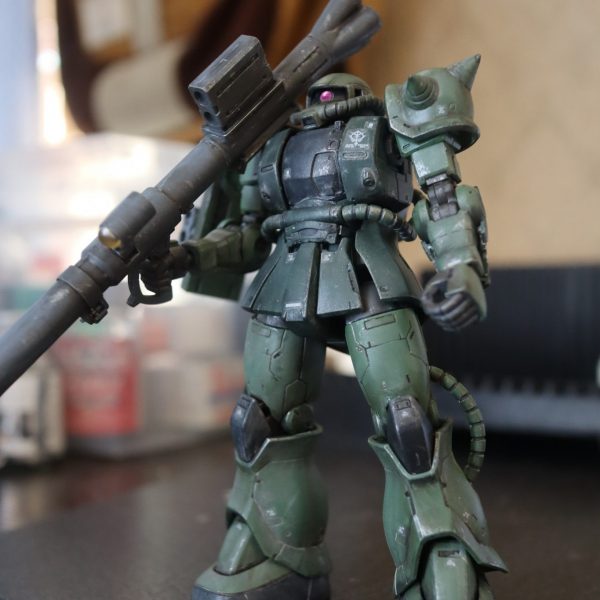 2-8 HG ザクII C型　ウェザリング