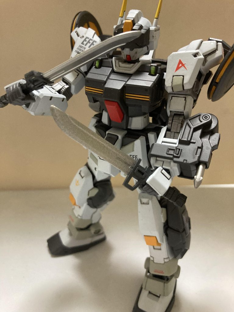 ナイフの塗り分け頑張りました