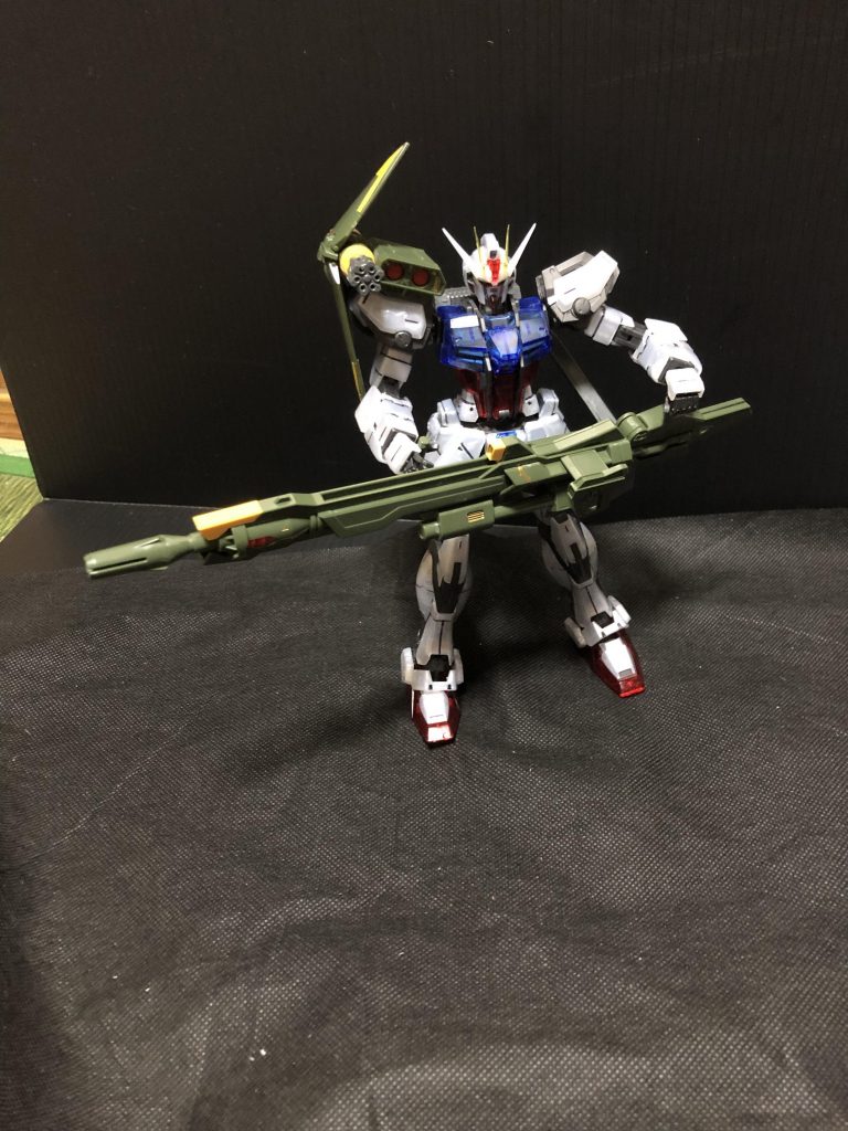 ランチャーストライクガンダム クリア–2枚目/制作者：アッキー