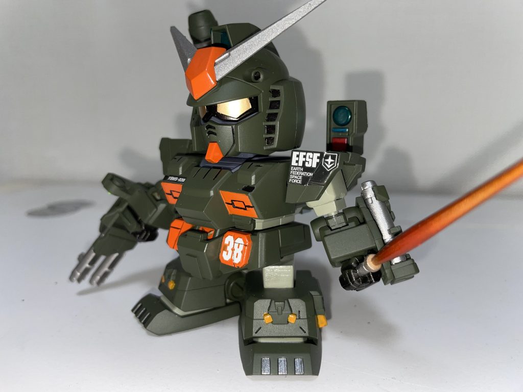 手足が短かったので自分の好みに合わせて足を3mm、腕を2mm延長してます。