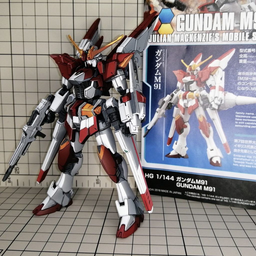 イラスト風模型 M91–2枚目/制作者：p.e.n.n.y.1