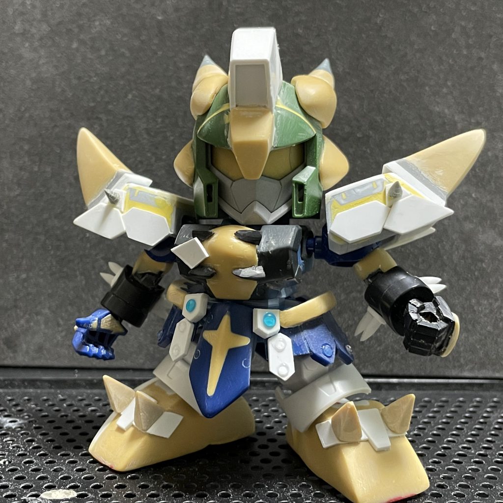 足はかなりボリュームアップしました。