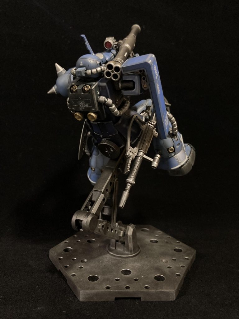 ランバ・ラル専用　MS-06 ザクⅡ–3枚目/制作者：豆じろー