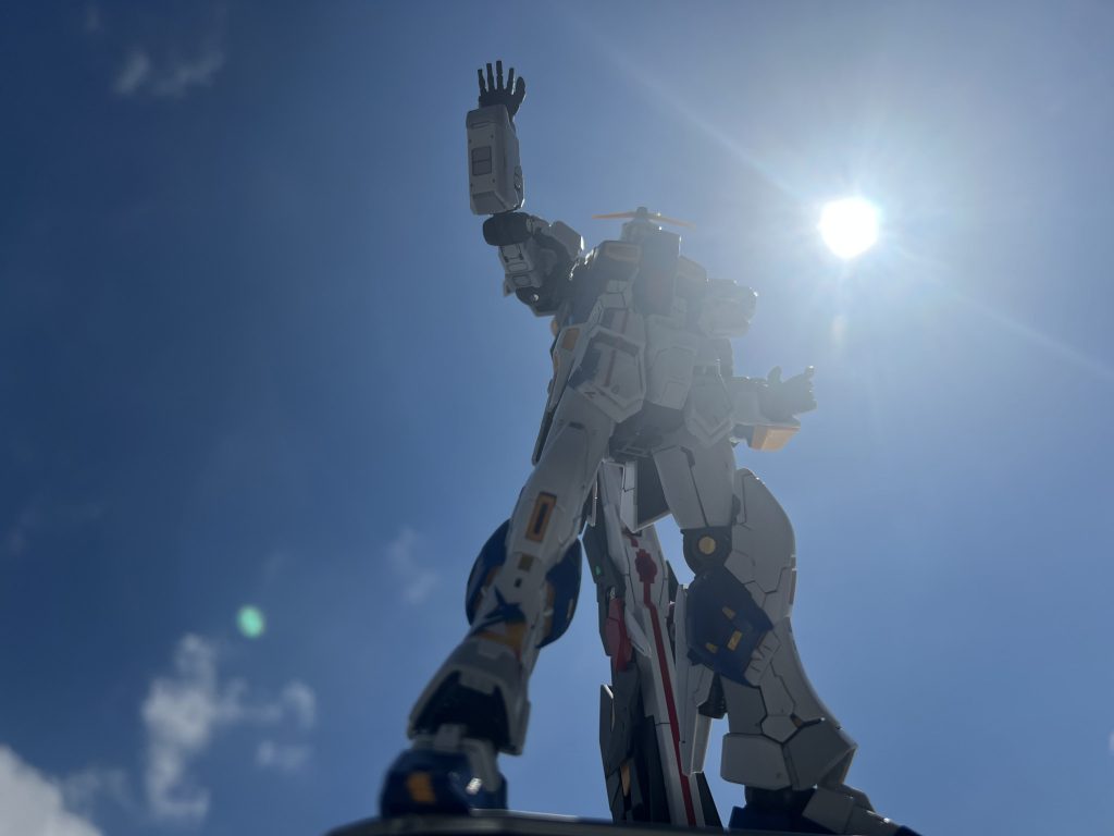 福岡νガンダム (空撮り)–5枚目/制作者：アストレイアス