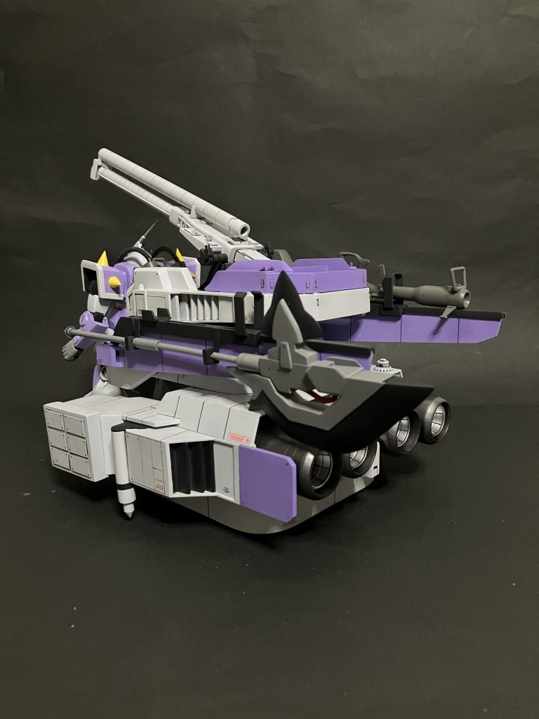 斜め後ろからの迫力