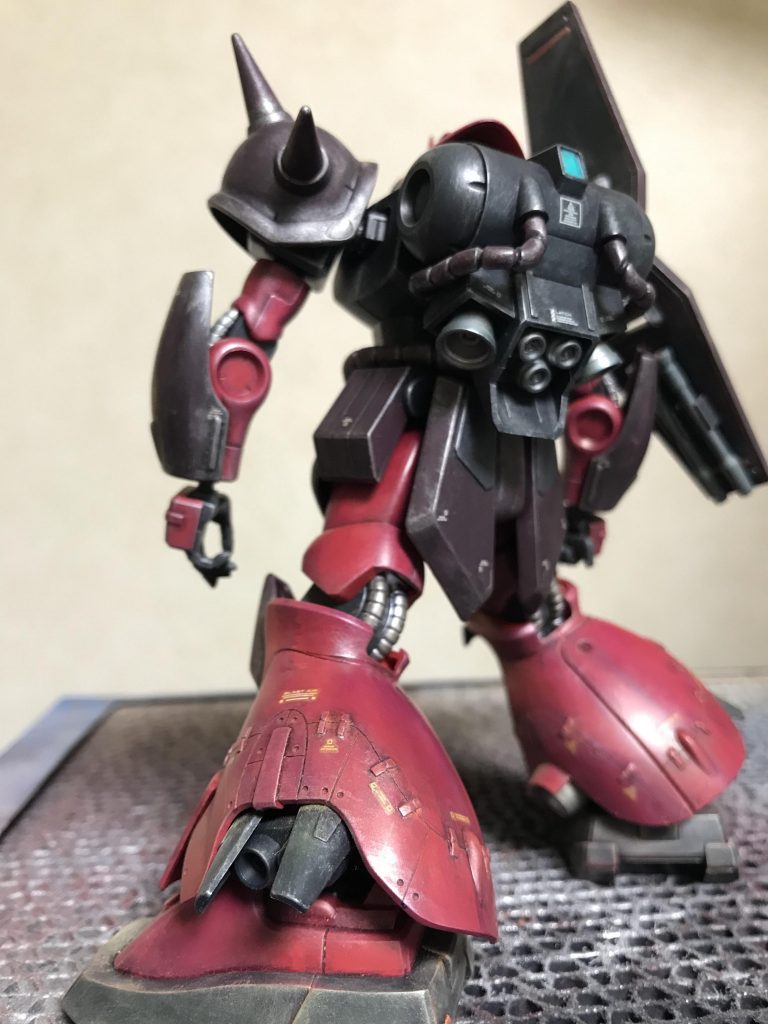 背面アオリその2背面のセンサーも何かのクリアーパーツのランナーを削ってはめてます。