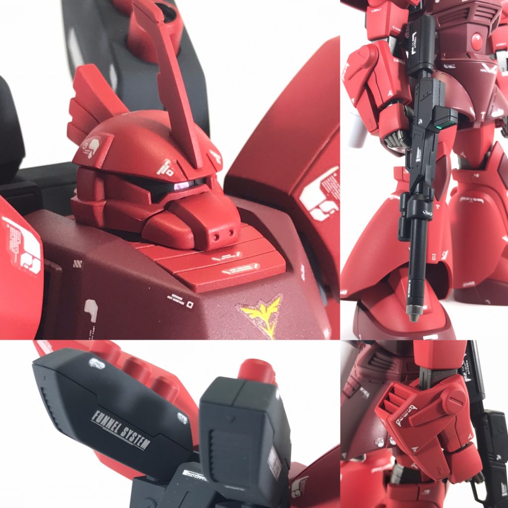 技術が無いので普段は改修作業は行わないのですが今回は多少手を加えてみました。足首で3mm程、胴体で2mm程、全体で5mm程延長してプロポーション改善をしてみました。